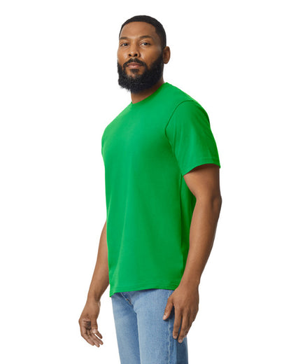 gildan-65000-gildan-softstyle-adult-midweight-t-shirt - Irish Green side