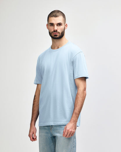 gildan-65000-gildan-softstyle-adult-midweight-t-shirt - Light Blue side