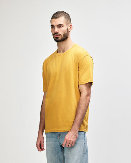 gildan-65000-gildan-softstyle-adult-midweight-t-shirt - Mustard side