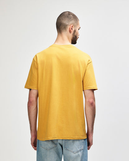 gildan-65000-gildan-softstyle-adult-midweight-t-shirt - Mustard back