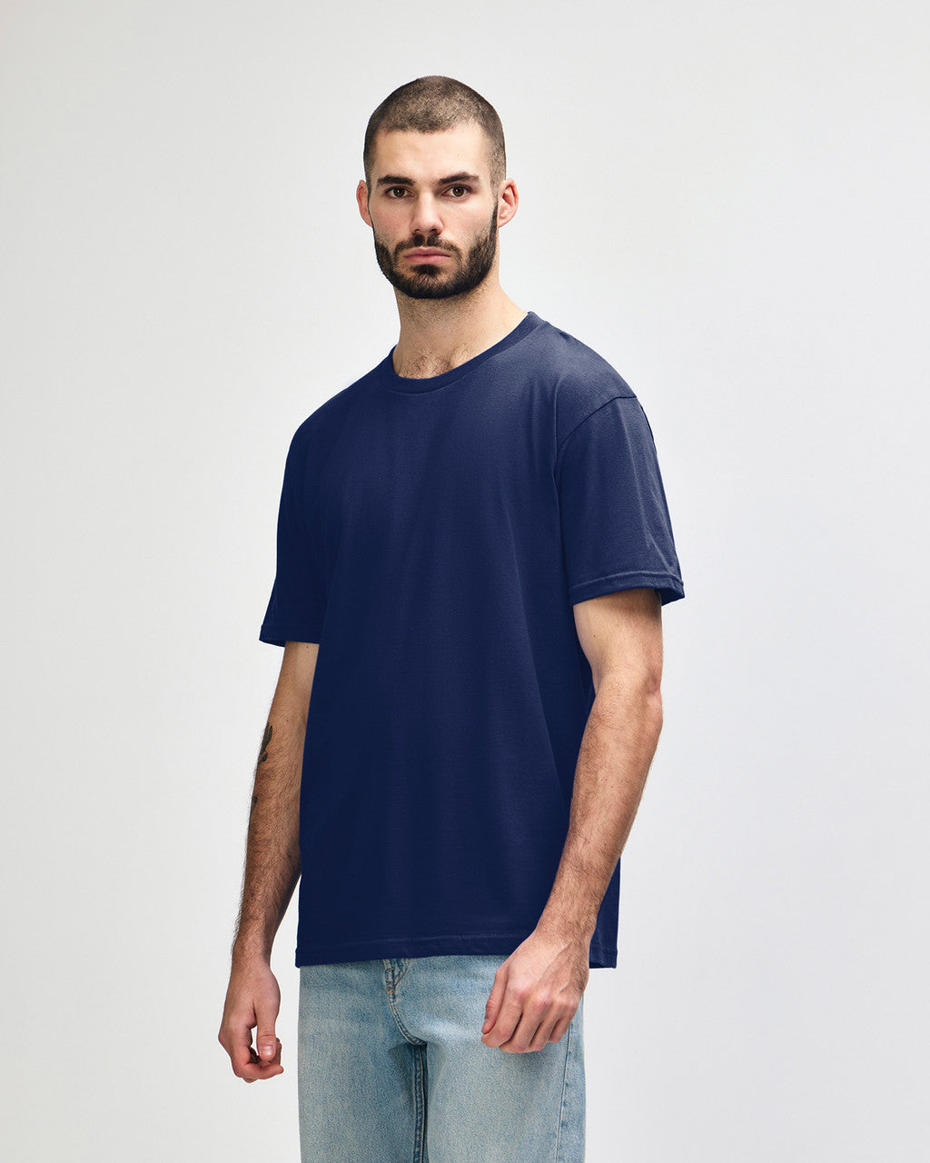 gildan-65000-gildan-softstyle-adult-midweight-t-shirt - Navy side