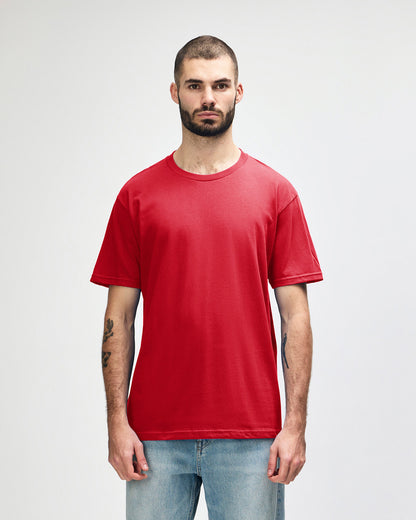 gildan-65000-gildan-softstyle-adult-midweight-t-shirt - Red front