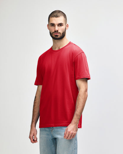 gildan-65000-gildan-softstyle-adult-midweight-t-shirt - Red side