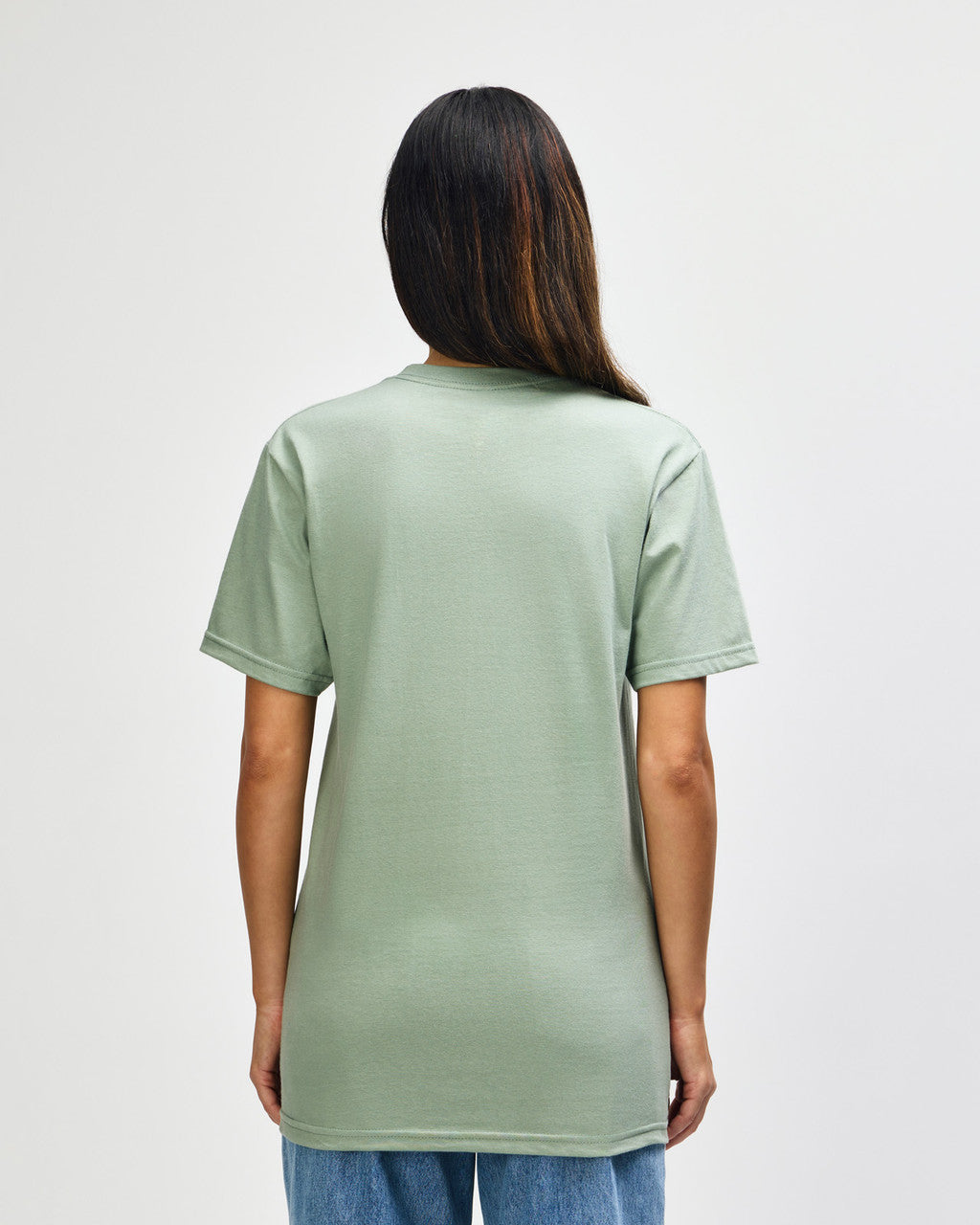 gildan-65000-gildan-softstyle-adult-midweight-t-shirt - Sage back