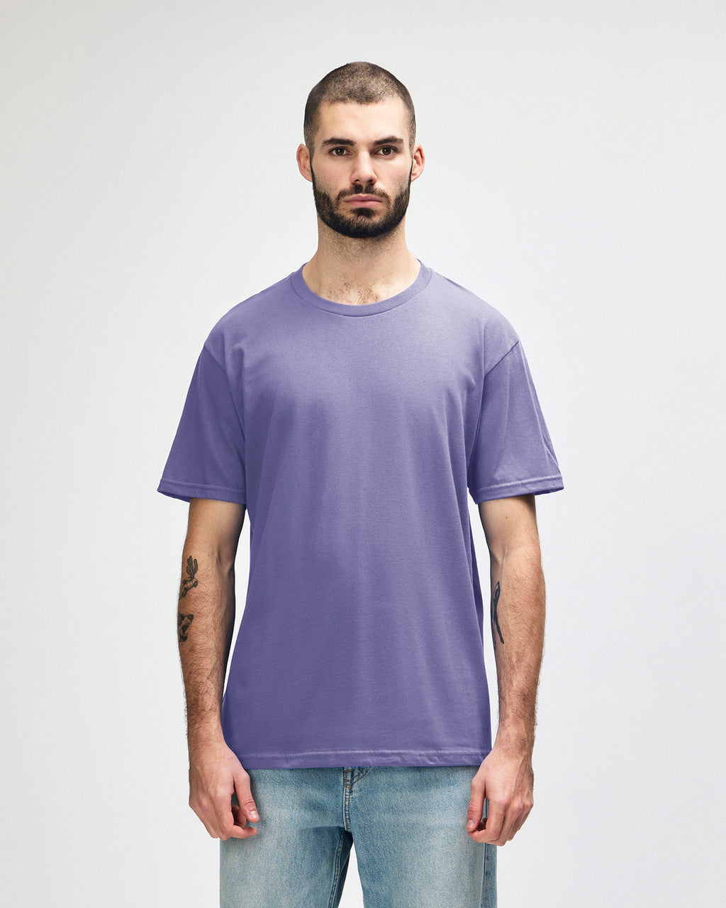 gildan-65000-gildan-softstyle-adult-midweight-t-shirt - Violet front