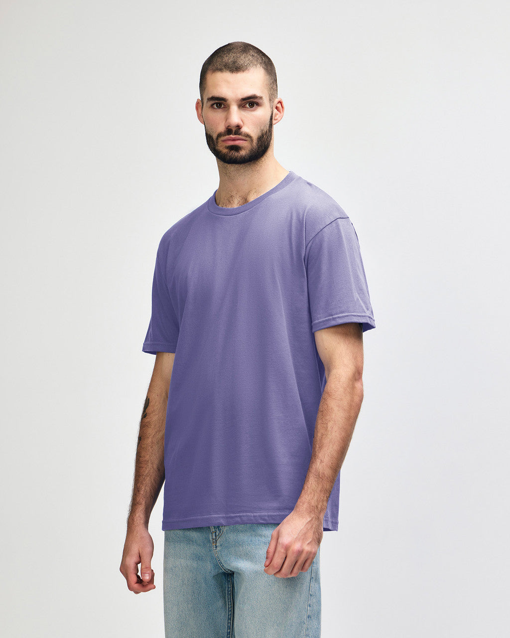 gildan-65000-gildan-softstyle-adult-midweight-t-shirt - Violet side