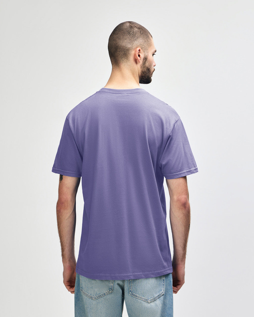 gildan-65000-gildan-softstyle-adult-midweight-t-shirt - Violet back