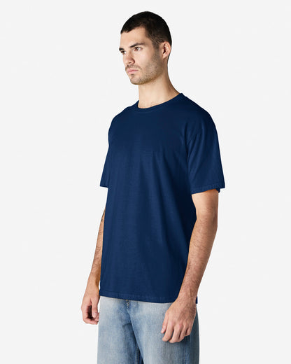 gildan-65enlb0-gildan-softstyle-adult-midweight-no-label-t-shirt - Navy side