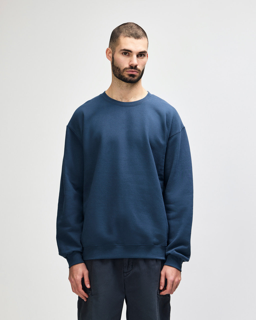 Gildan 19000 Maxweight Adult Crewneck Sweatshirt - Blue Dusk