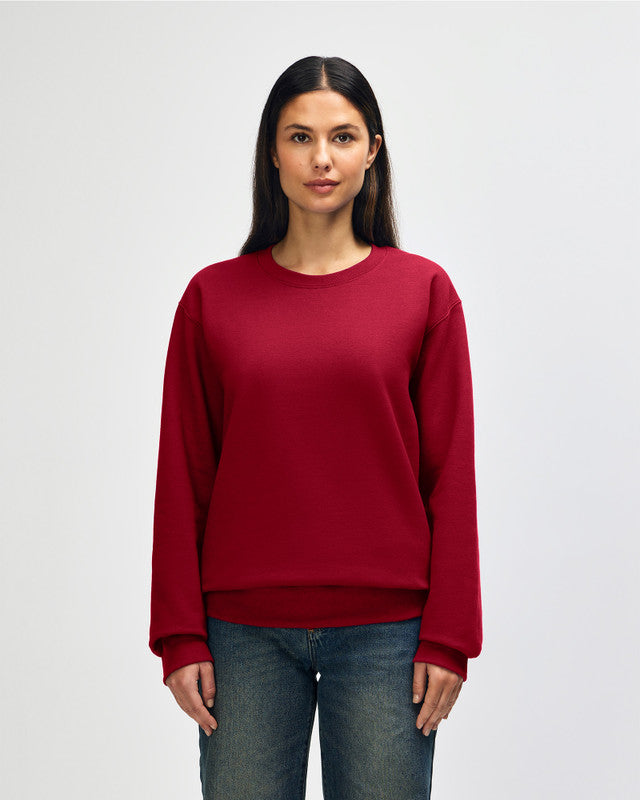 Gildan 19000 Maxweight Adult Crewneck Sweatshirt - Cherry Red