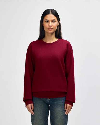 Gildan 19000 Maxweight Adult Crewneck Sweatshirt - Garnet