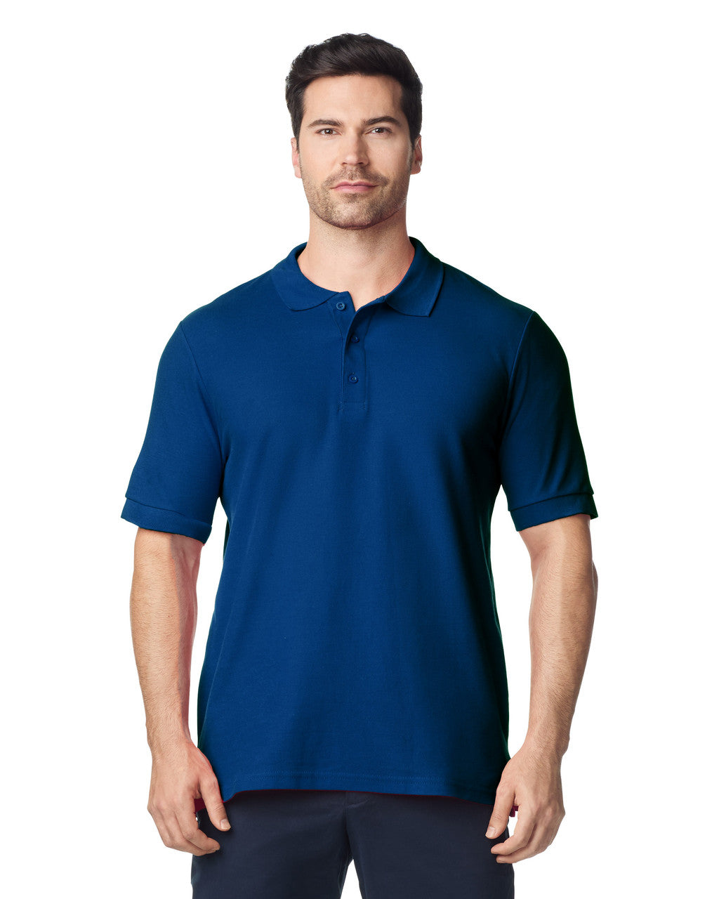gildan-85800-gildan-hammer-adult-double-pique-polo - Navy front