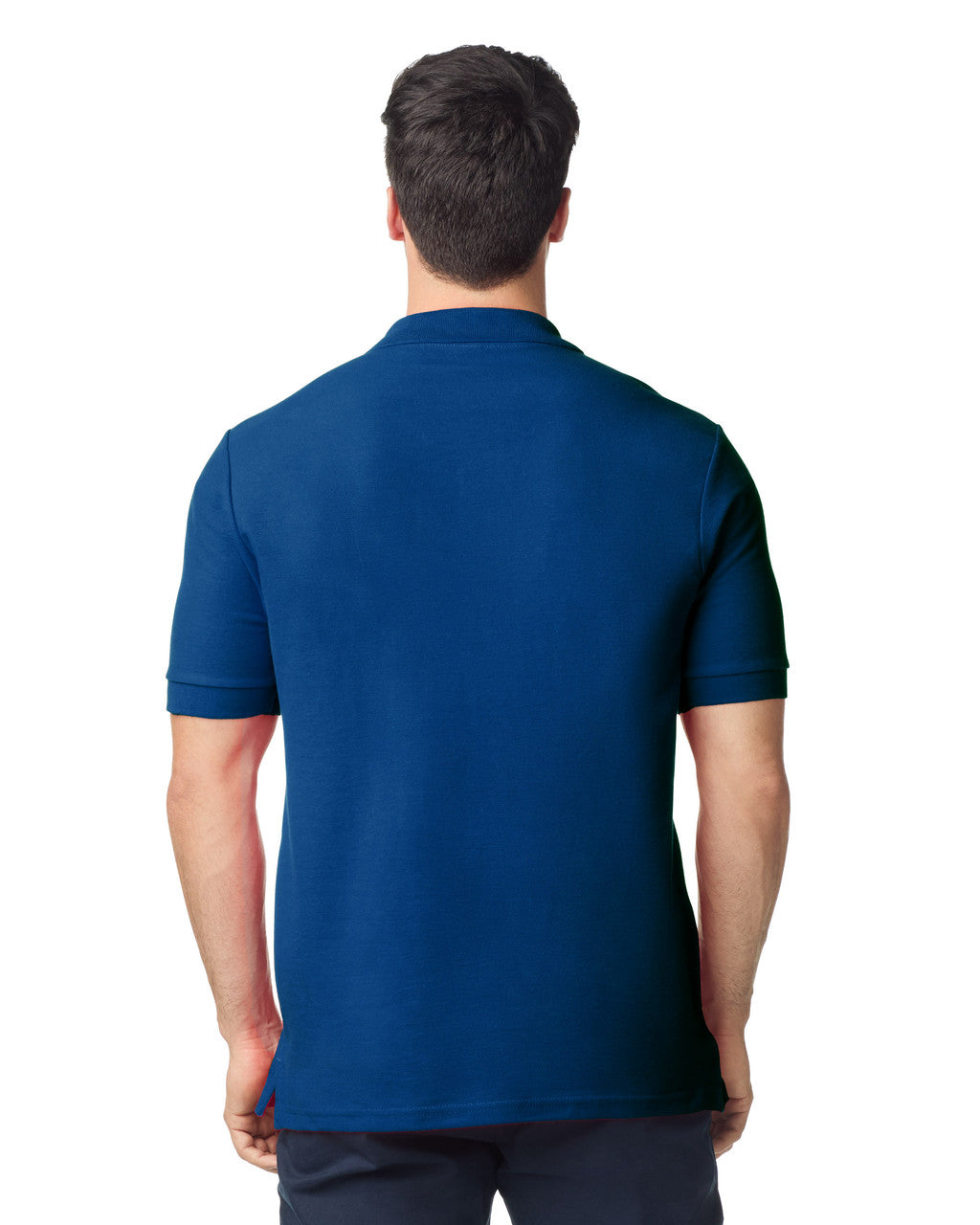 gildan-85800-gildan-hammer-adult-double-pique-polo - Navy back