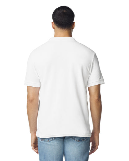 gildan-85800-gildan-hammer-adult-double-pique-polo - White back
