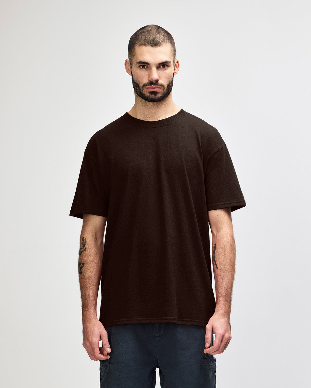 Gildan 75000 Maxweight Adult T-Shirt - Dark Chocolate
