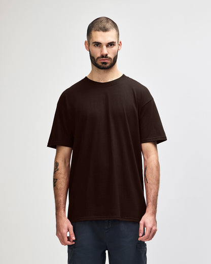 Gildan 75000 Maxweight Adult T-Shirt - Dark Chocolate