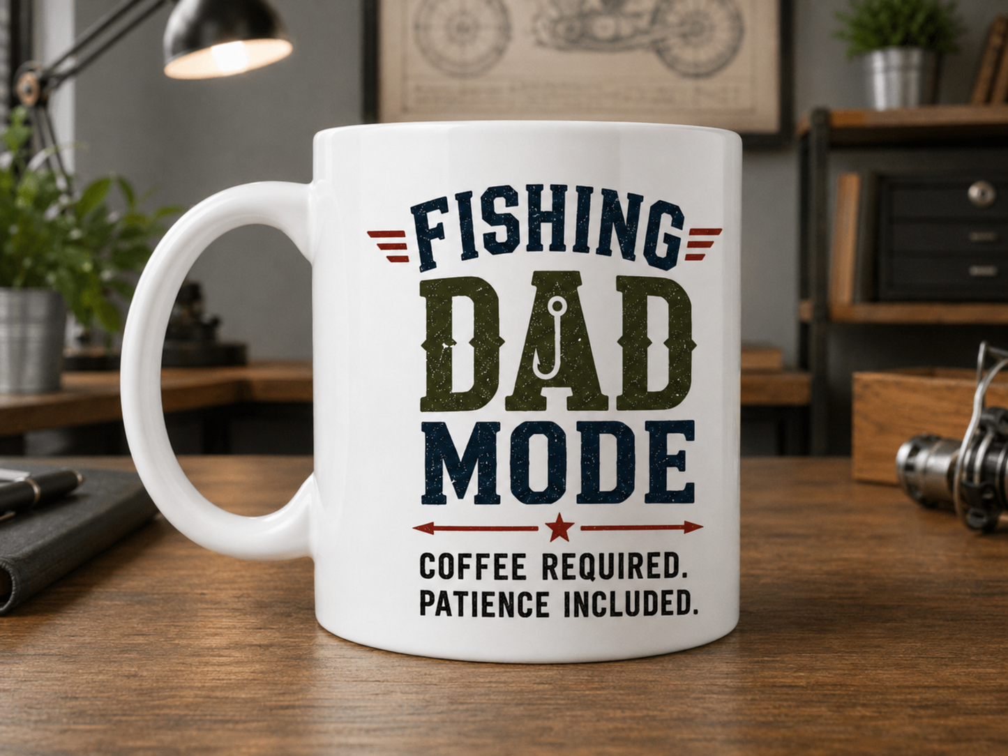 Fishing Dad Mode Coffee Mug | Fathers Day Gift |