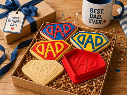 Super Dad Cookie Cutter & Embosser