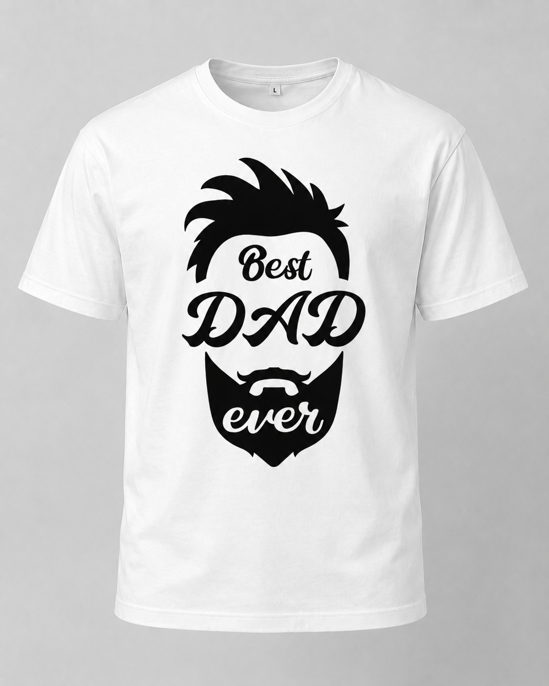 Best Dad Ever White T-Shirt – Father’s Day Gift Tee