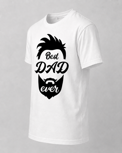 Best Dad Ever White T-Shirt – Father’s Day Gift Tee