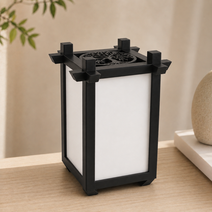 Personalized Photo Lamp | Custom 4-Photo Night Light | LED Family Memory Lantern | 3D Printed Gift | Tree of Life Lamp