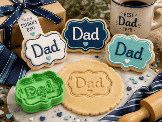 Dad Sign Cookie Cutter & Embosser