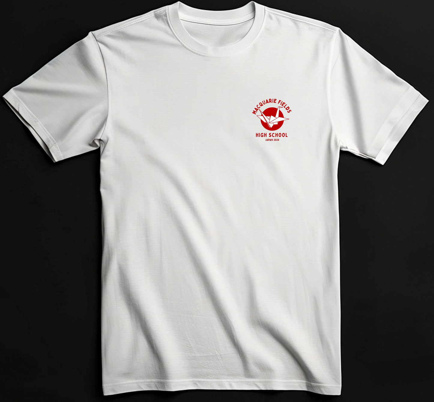 Macquarie Fields White T-Shirt (Japan trip 2026)