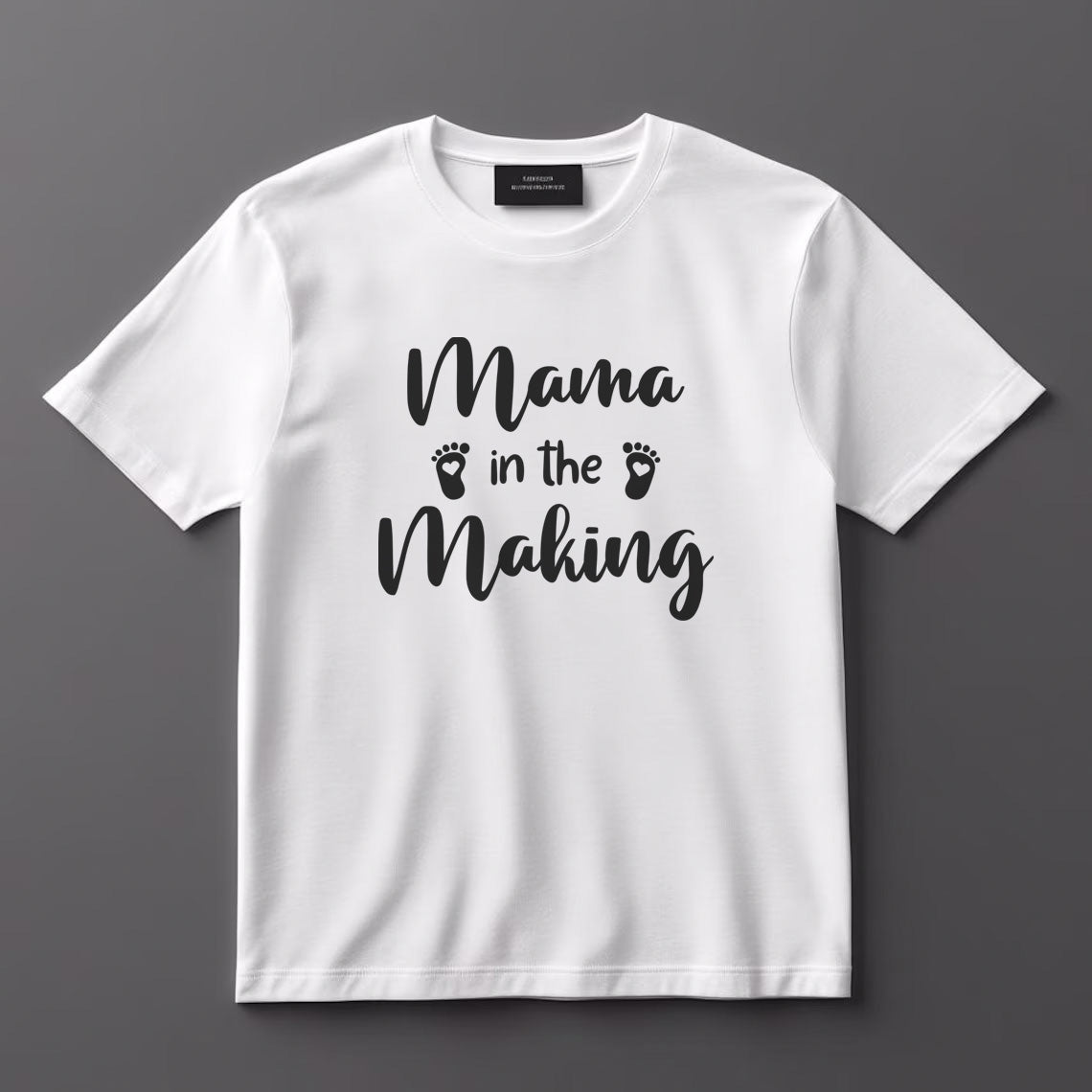 Mommy to Be White Tshirt 100% Cotton Casual Tshirt Pregnancy Announcement For Pregnant Mom To Announce Pregnant T-Shirt