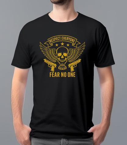 Edgy Skull Graphic T-Shirt – Bold Streetwear Style | Unisex Cotton Tee