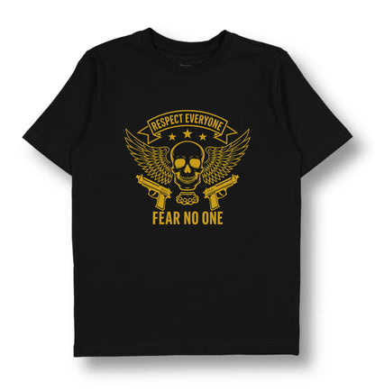 Edgy Skull Graphic T-Shirt – Bold Streetwear Style | Unisex Cotton Tee