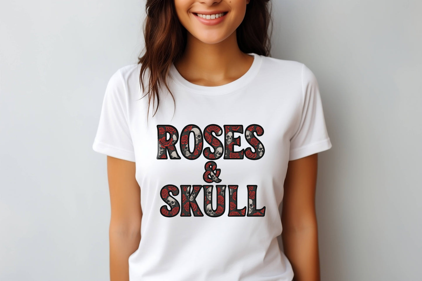 Bold Graphic T-Shirts – Hotter Than Hell & Roses & Skull | 100% Cotton Unisex Tees