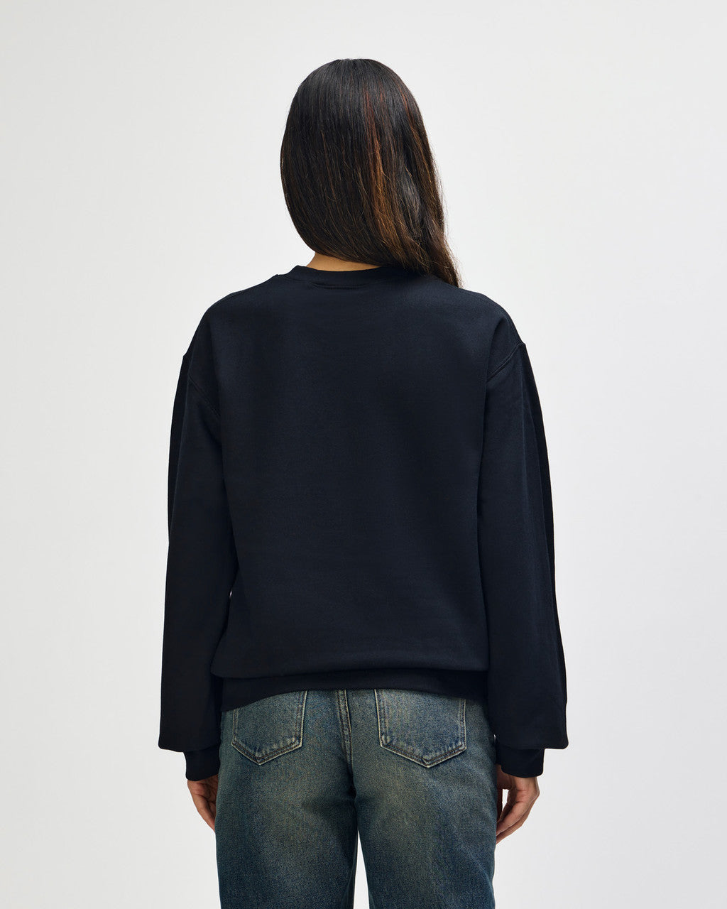 gildan-sf000-gildan-softstyle-adult-sweatshirt - Black back