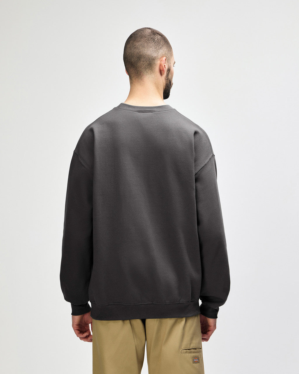 gildan-sf000-gildan-softstyle-adult-sweatshirt - Charcoal back