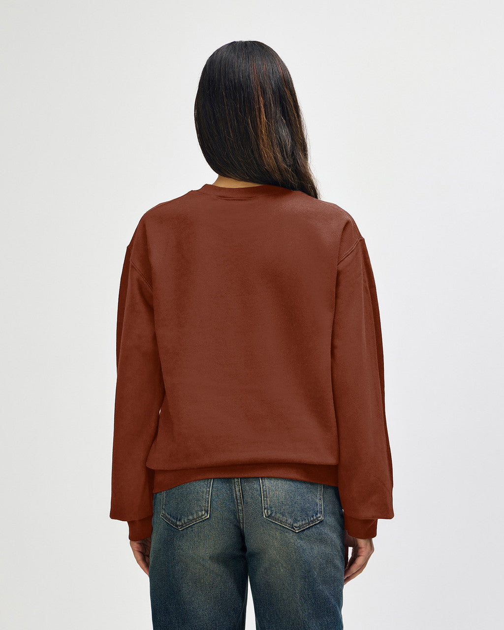 gildan-sf000-gildan-softstyle-adult-sweatshirt - Cocoa back