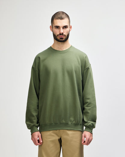 gildan-sf000-gildan-softstyle-adult-sweatshirt - Military Green front
