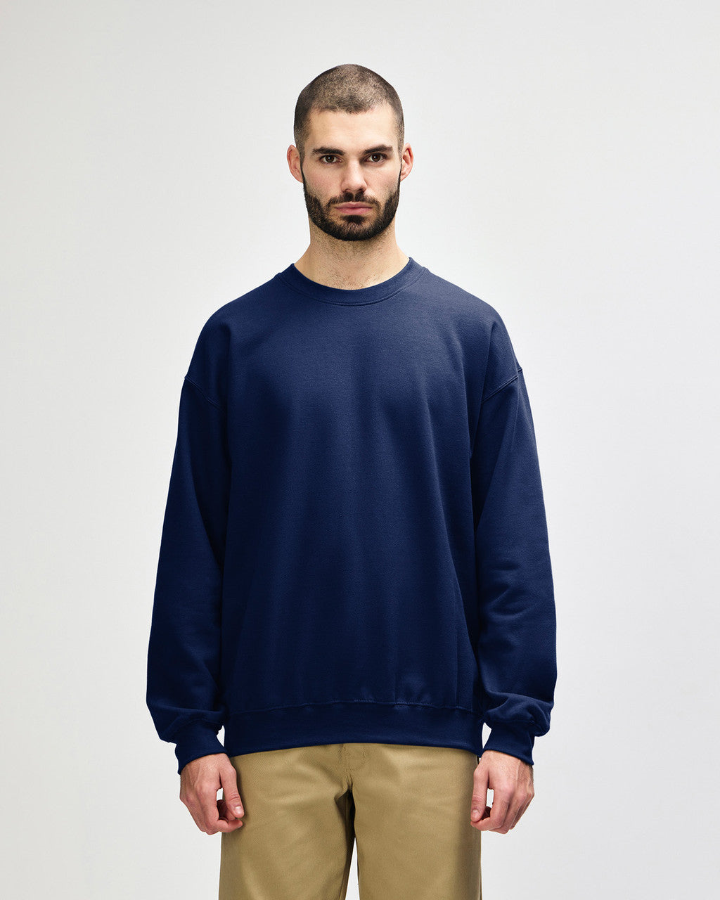 gildan-sf000-gildan-softstyle-adult-sweatshirt - Navy front
