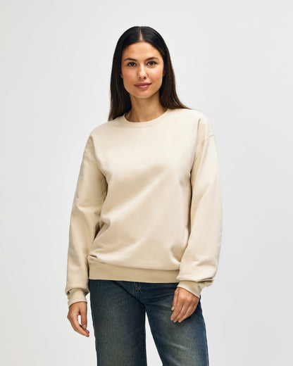 gildan-sf000-gildan-softstyle-adult-sweatshirt - Sand front
