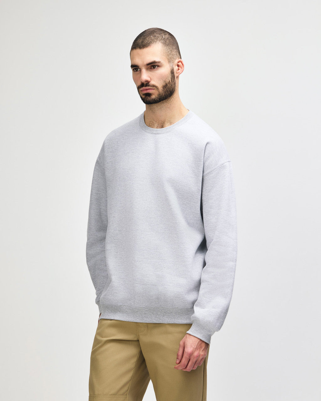 gildan-sf000-gildan-softstyle-adult-sweatshirt - Sport Grey side