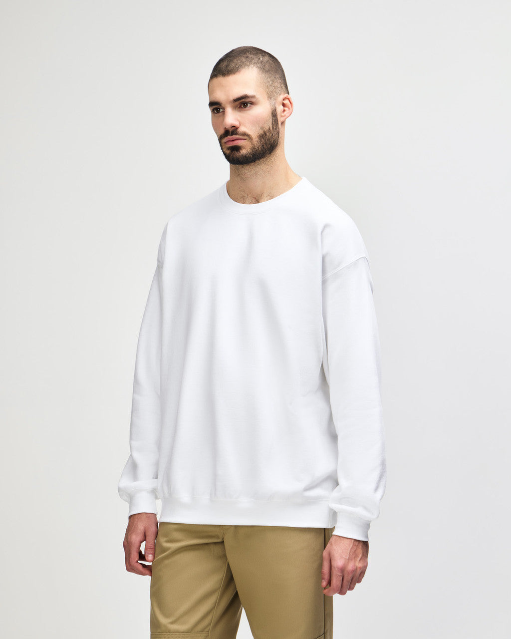 gildan-sf000-gildan-softstyle-adult-sweatshirt - White side