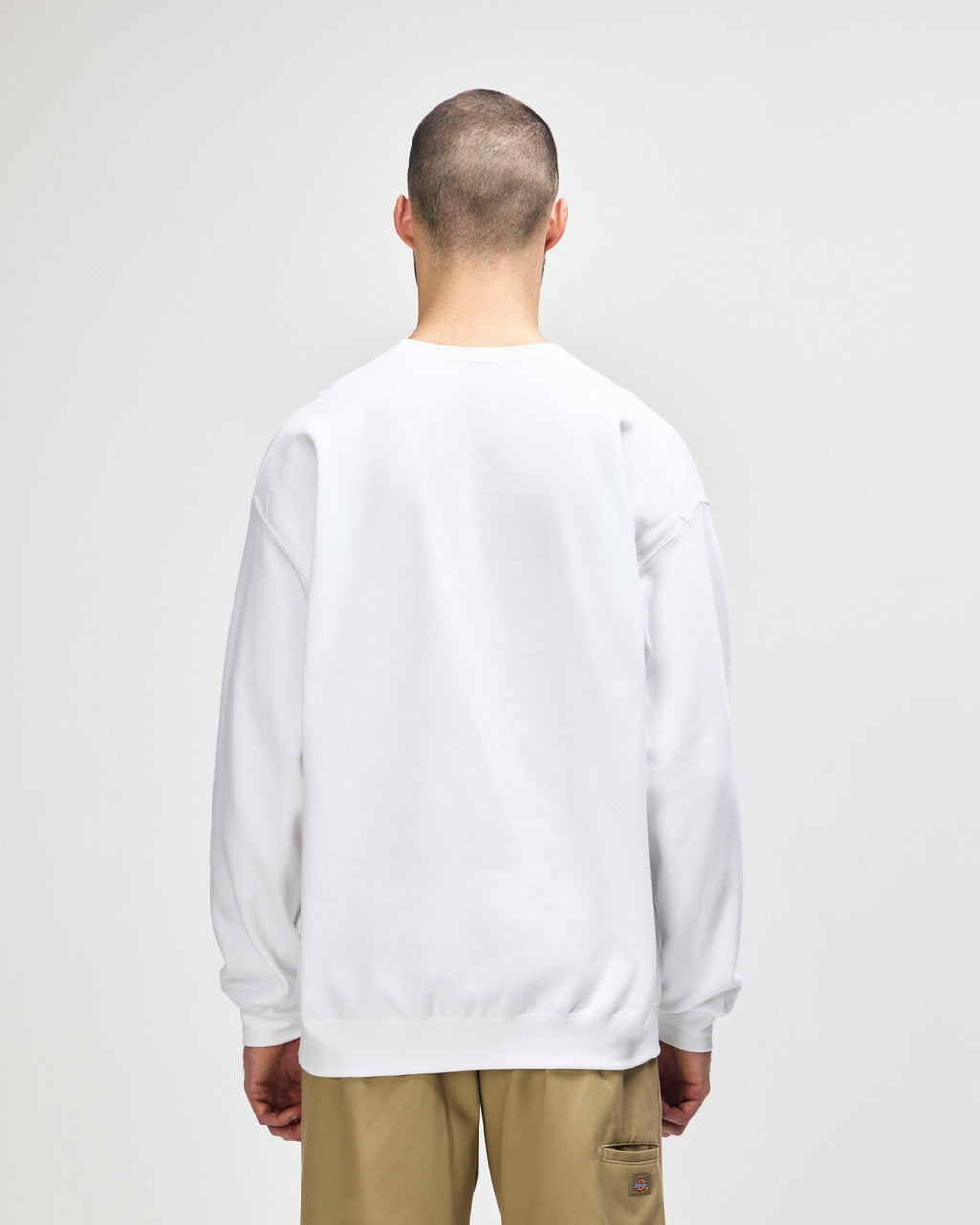 gildan-sf000-gildan-softstyle-adult-sweatshirt - White back