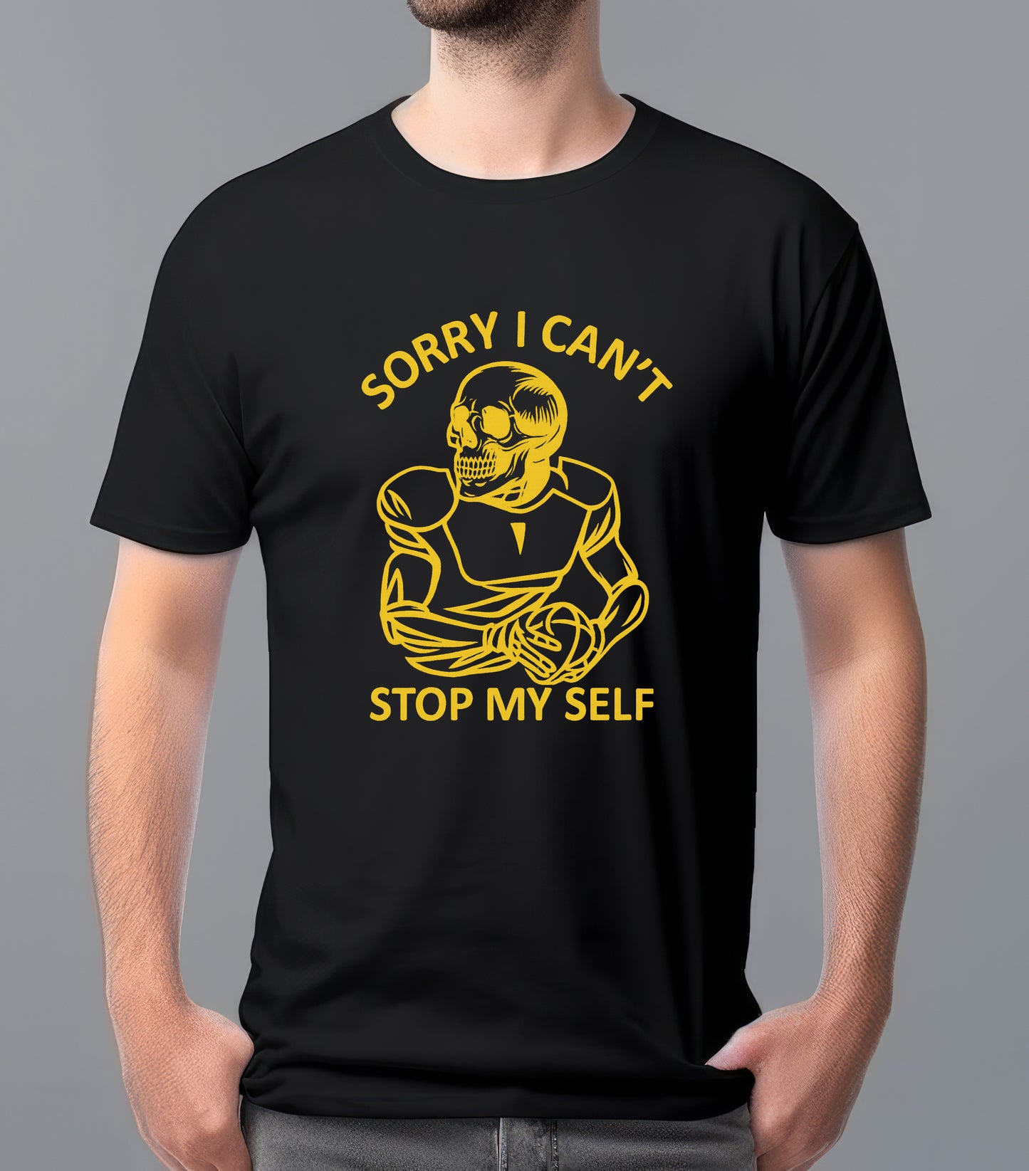 Edgy Skull Graphic T-Shirt – Bold Streetwear Style | Unisex Cotton Tee