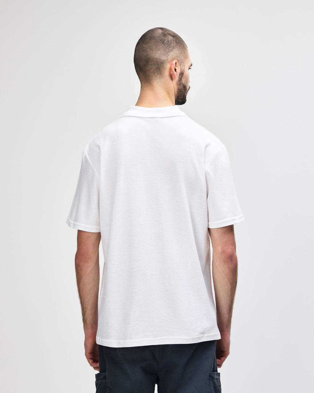 Custom Unisex White Polo T-Shirt – Upload Your Own Photo, Logo or Design | Personalised Tee
